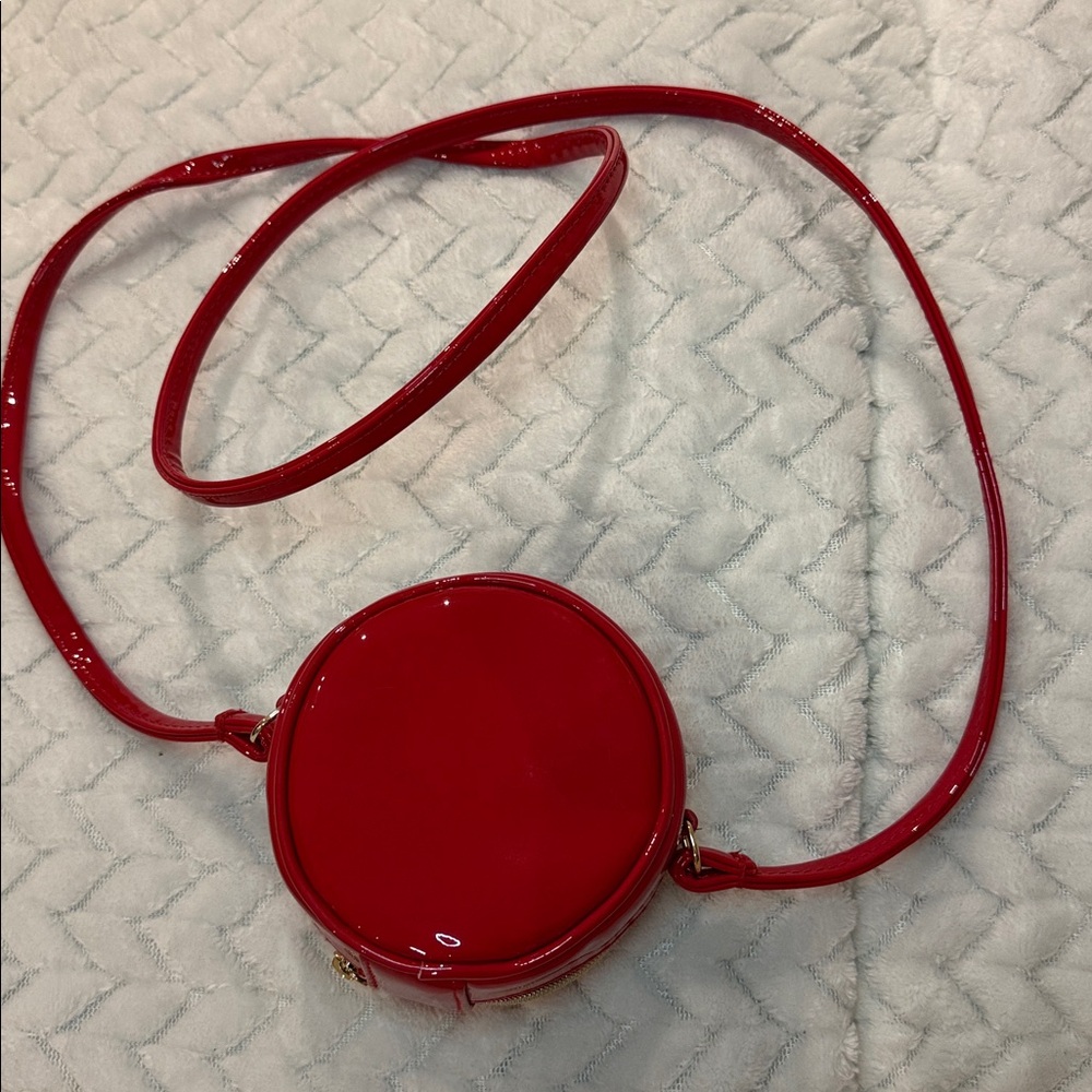 Marc Jacobs Glossy Red Crossbody Bag